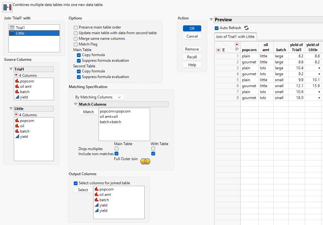 Completed Join Window
