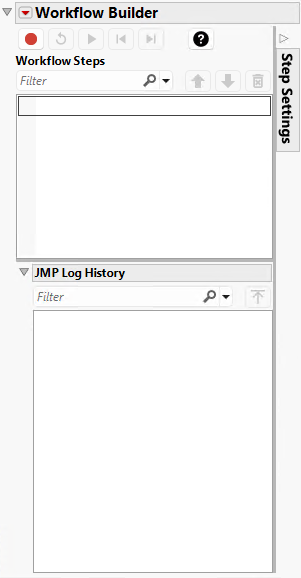 Workflow Builder Window