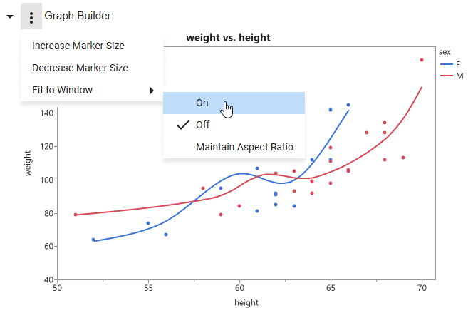 Fit a Graph to the Window