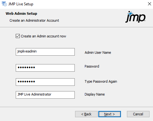 Create an Administrator Account