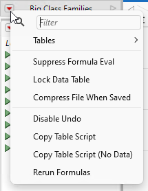 Copying a Table Script