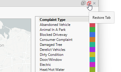 Restoring a Maximized Report