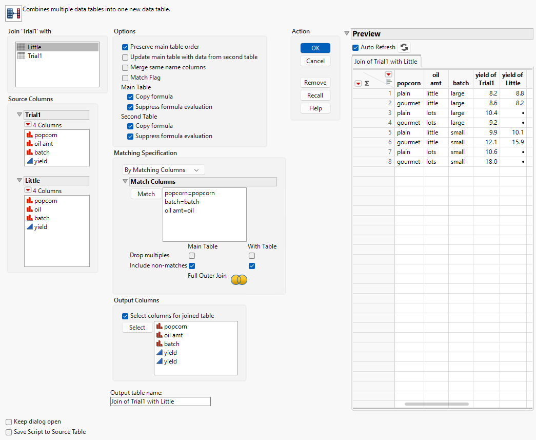 Completed Join Window