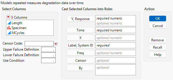 The Repeated Measures Degradation Launch Window