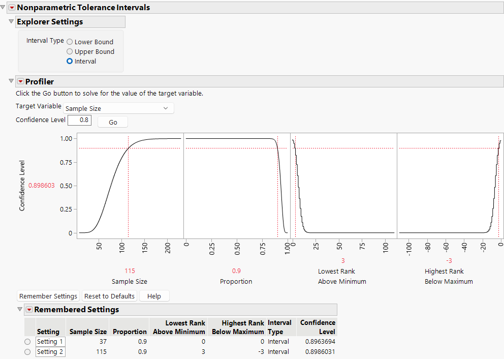 Nonparametric Tolerance Intervals Explorer