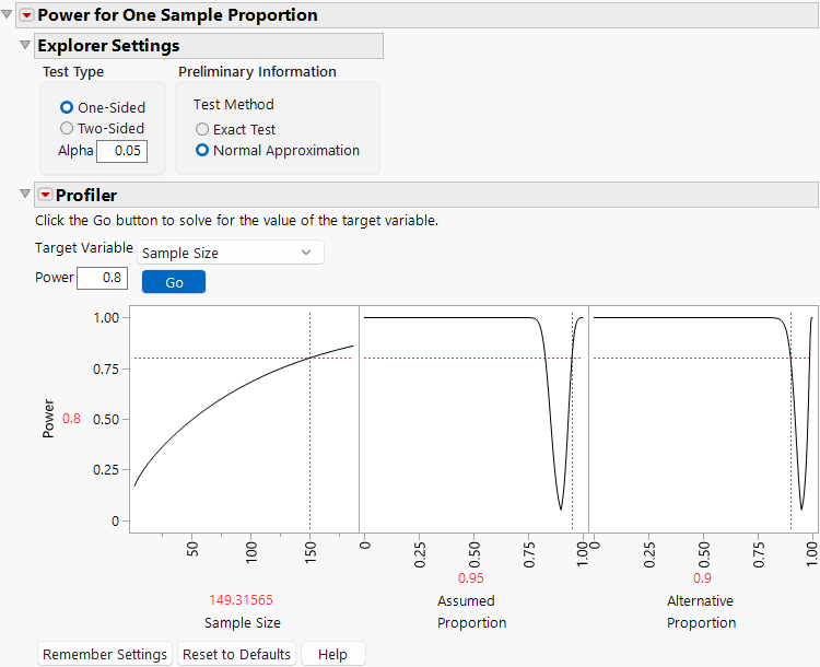One Sample Proportion Explorer