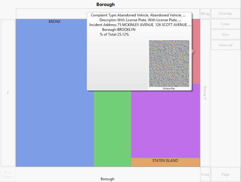 Initial Hover Label Graph for Brooklyn