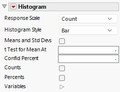 Histogram Options