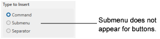 Specify Type Window