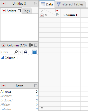A New Data Table