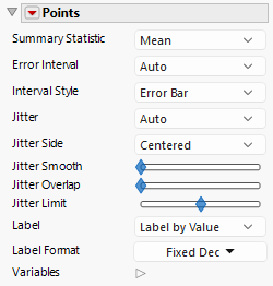 Points Options