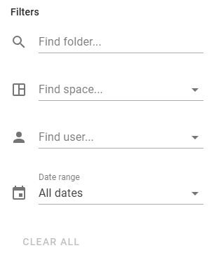 Filters to Find Empty Folders Filters to Find Empty Folders