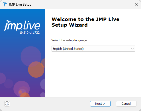 Select Your Setup Language