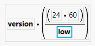 Second Portion of the Formula