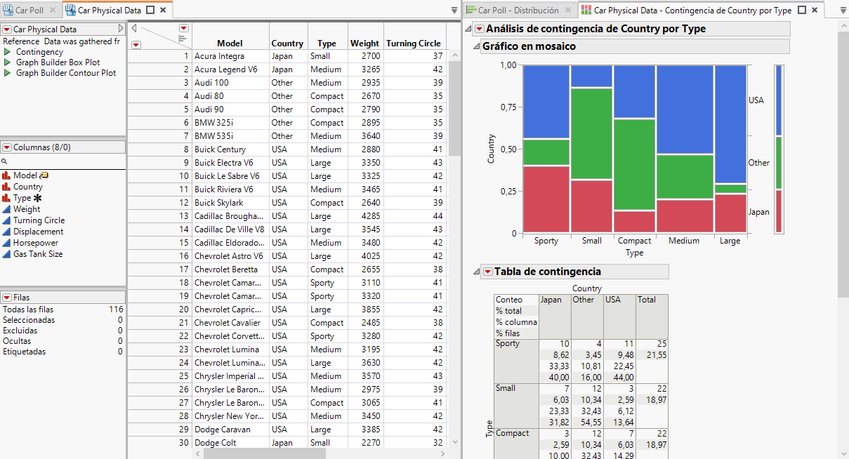 Project File with Data Tables and Reports