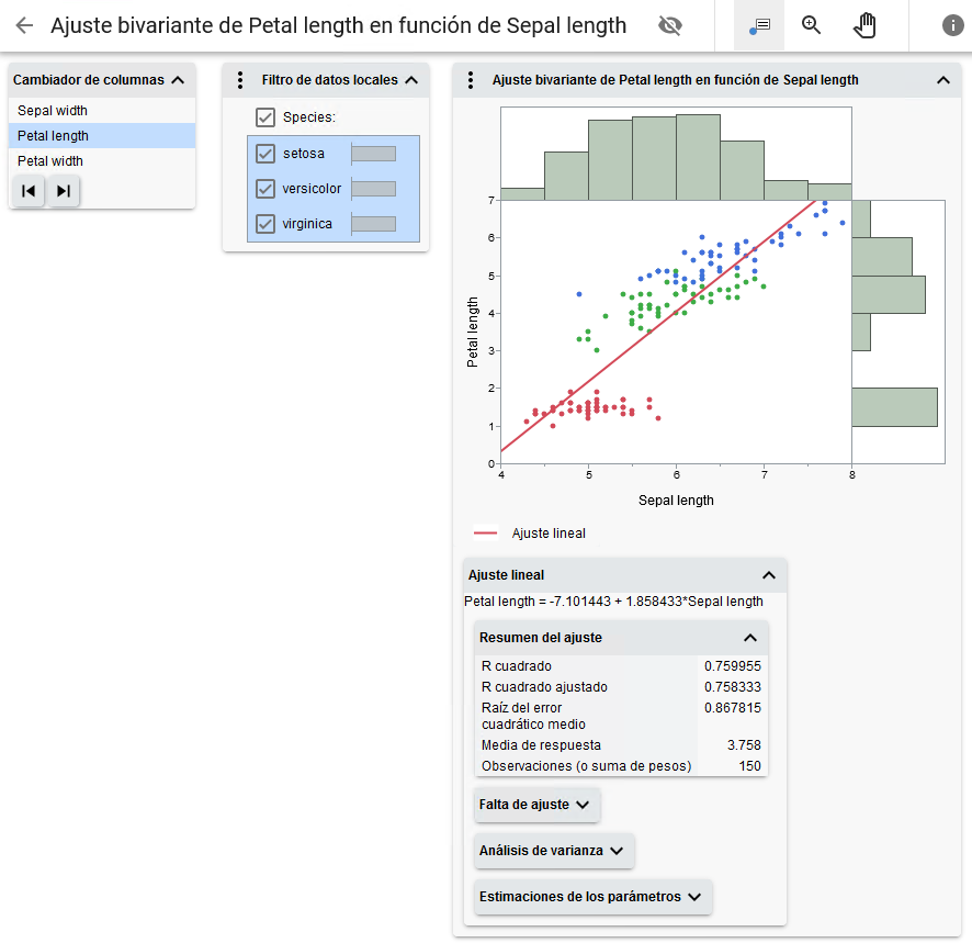Initial Selections Initial Selections