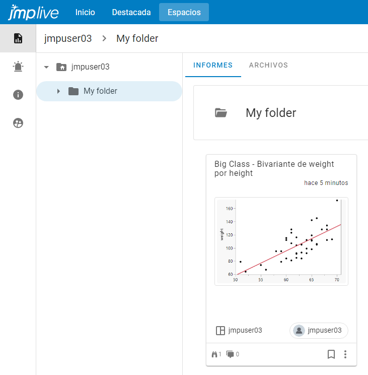 Report Post in a Space and Folder (Card Format) Report Post in a Space and Folder (Card Format)