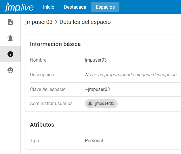 Space Details Space Details