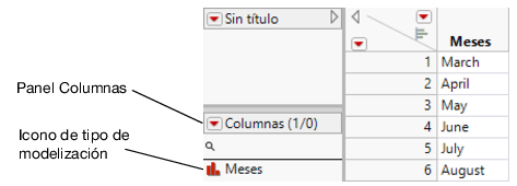Month Column Completed