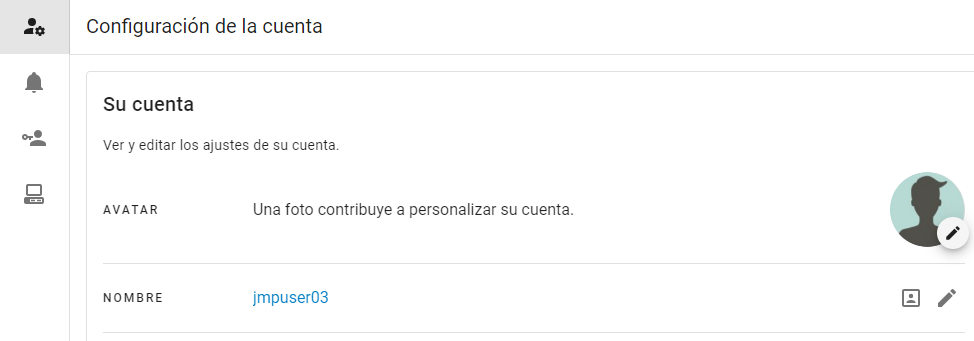 Editar la foto o el nombre de visualización del perfil Editar la foto o el nombre de visualización del perfil