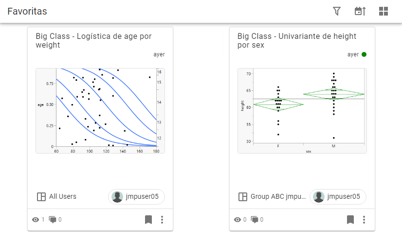 Example of the Bookmarks Page Example of the Bookmarks Page