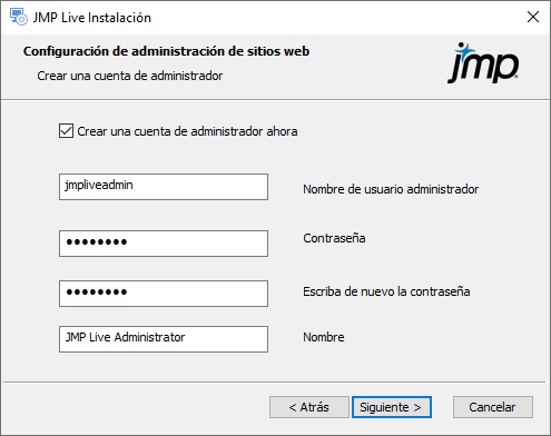 Create an Administrator Account Create an Administrator Account