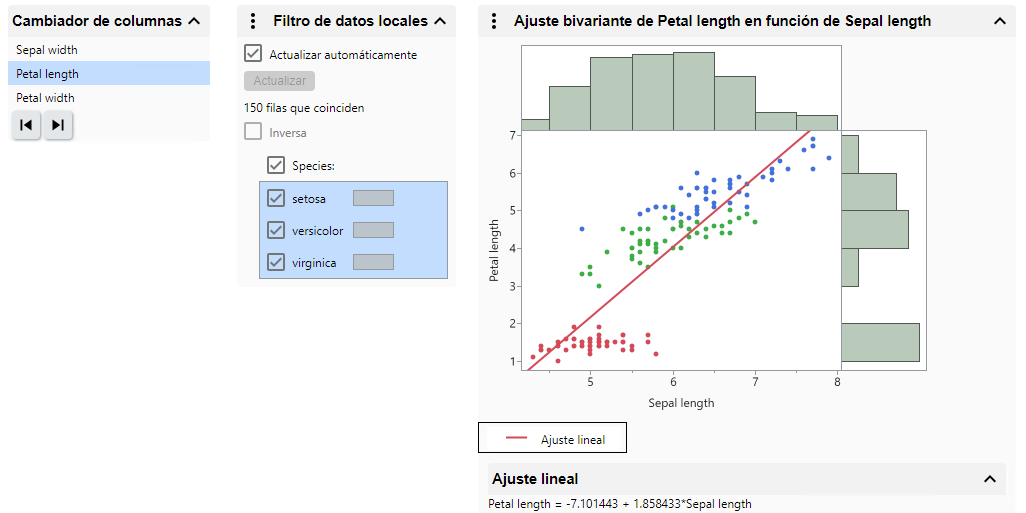 Initial Selections Initial Selections