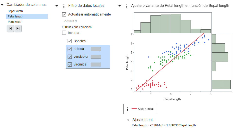 Initial Selections Initial Selections