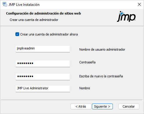 Create an Administrator Account Create an Administrator Account