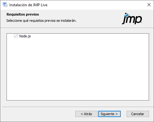 Select Prerequisites to Install Select Prerequisites to Install