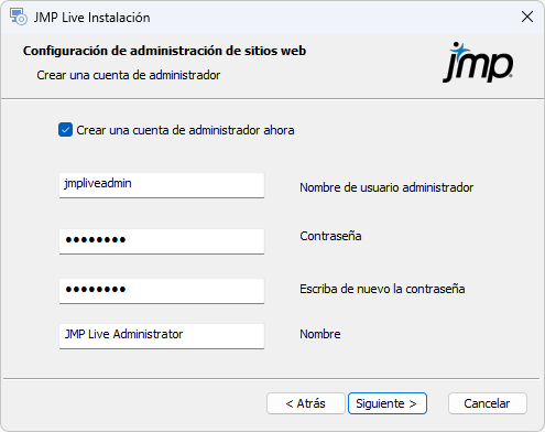 Create an Administrator Account Create an Administrator Account