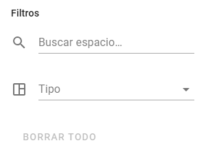 Filters to Find Empty Spaces Filters to Find Empty Spaces