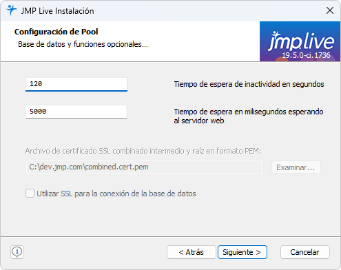 Configure JMP Settings Configure JMP Settings