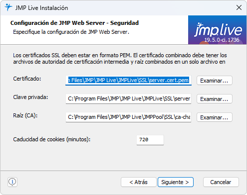 Specify SSL Certificates Specify SSL Certificates