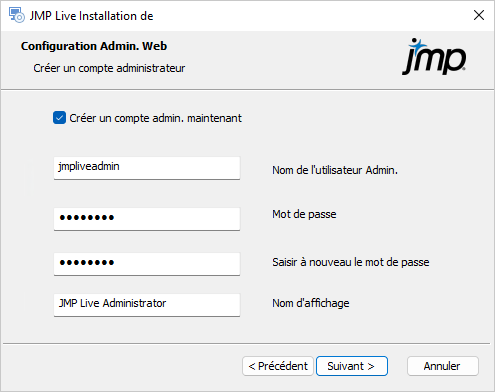 Create an Administrator Account