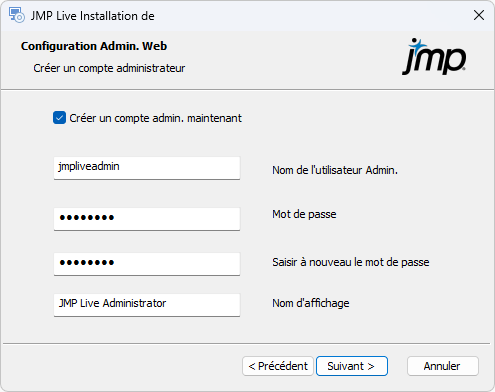 Create an Administrator Account Create an Administrator Account