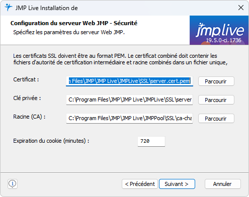 Specify SSL Certificates Specify SSL Certificates