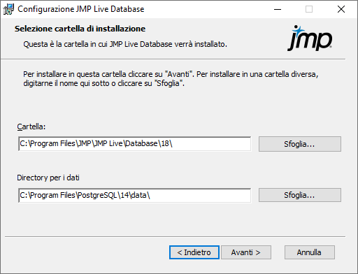 Specify Installation Folders