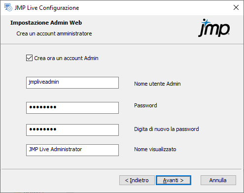 Create an Administrator Account