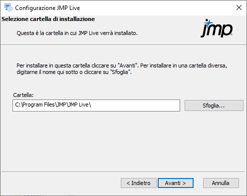 Specify Installation Folder