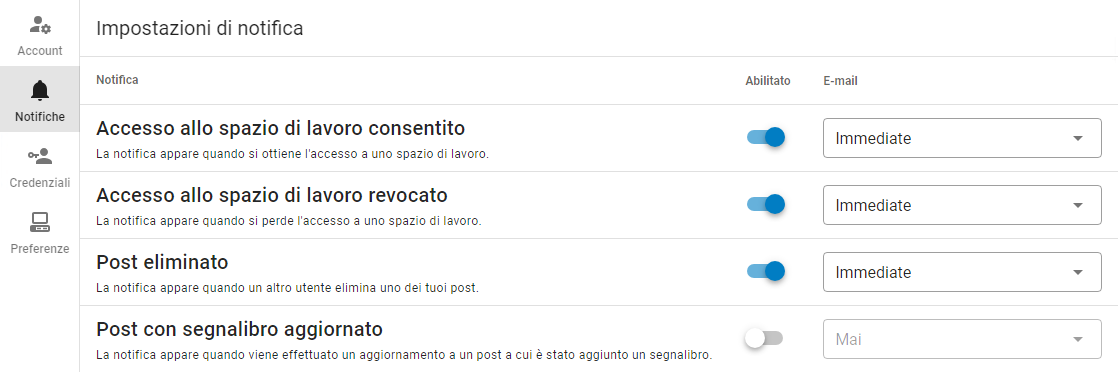 Notification Settings