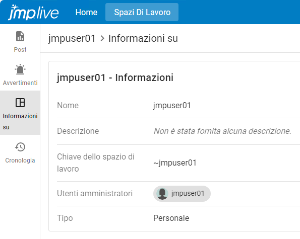 Details About a Space