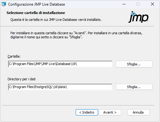 Specify Installation Folders Specify Installation Folders