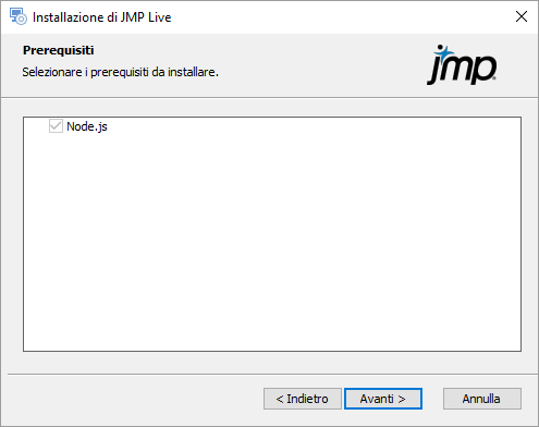 Select Prerequisites to Install Select Prerequisites to Install