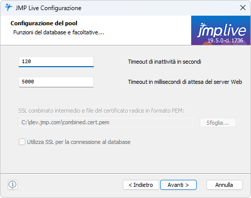 Configure JMP Settings Configure JMP Settings