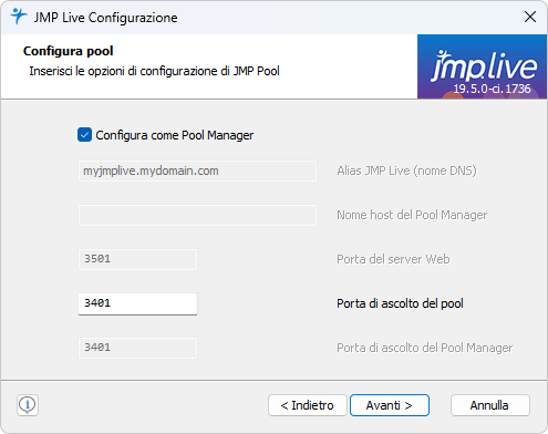 Configure the Pool Manager Configure the Pool Manager