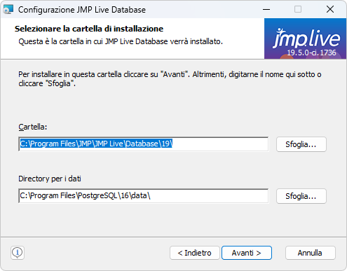 Specify Installation Folders Specify Installation Folders
