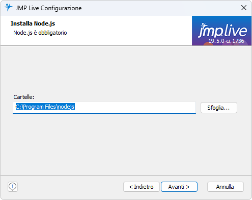 Select Installation Path for Node.js Select Installation Path for Node.js