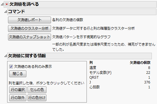 Missing Value Report