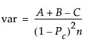 Equation shown here